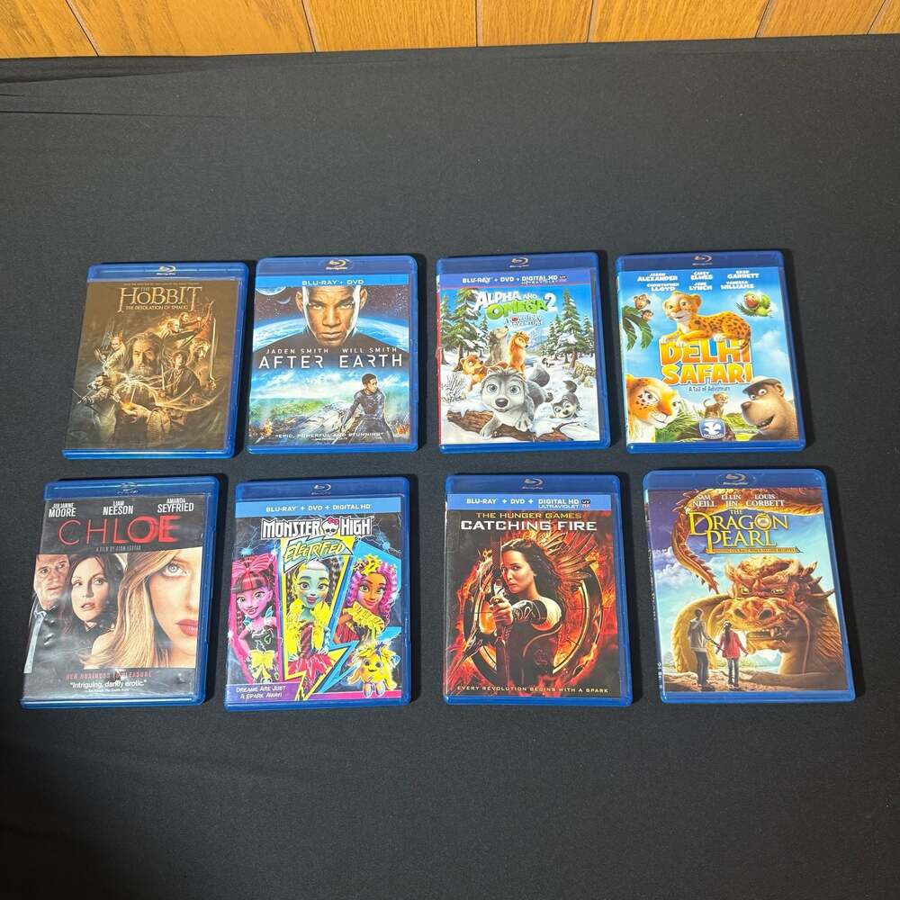 Lot of 8 Blu-ray Movies